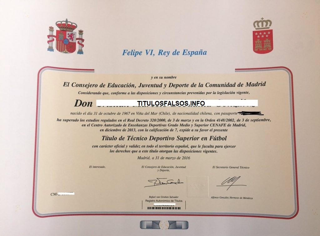 OFERTA DE TÃƒÂTULOS OFICIALES LEGALIZADOS